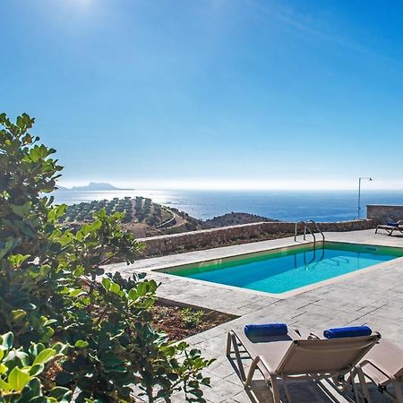 Tranquil Sea View Villa With Private Pool, Just 2Km From The Beach! Agia Galini Exteriér fotografie